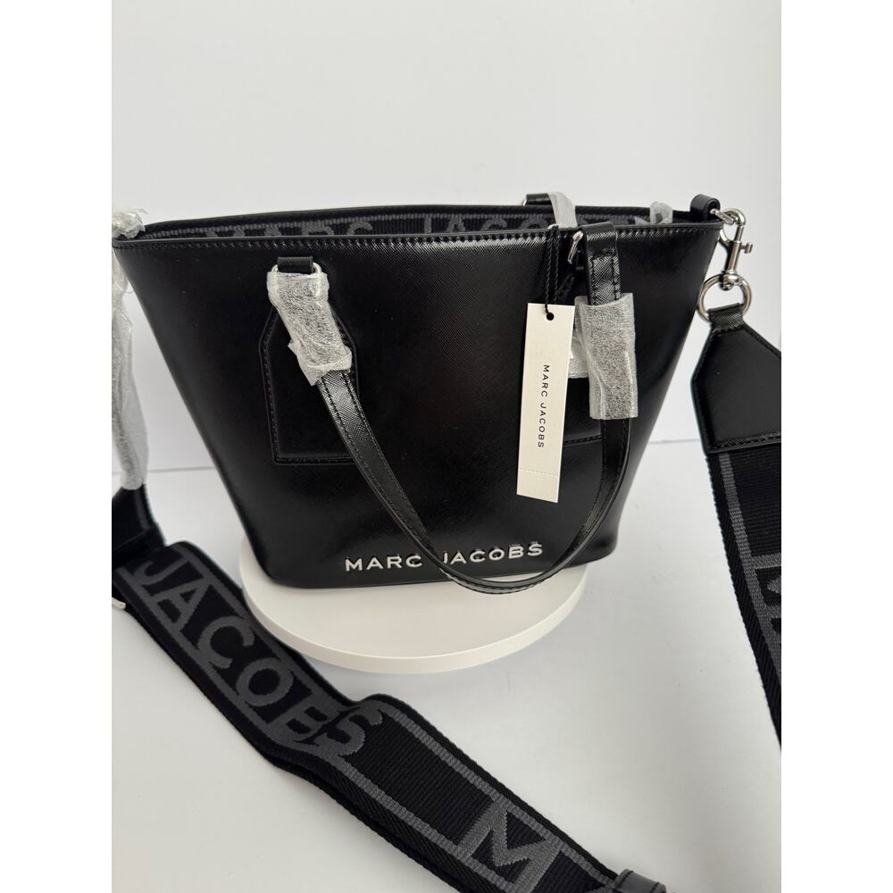 Marc Jacobs Trademarc Small Tote Satchel bag Black. NWT! - Picture 12 of 14